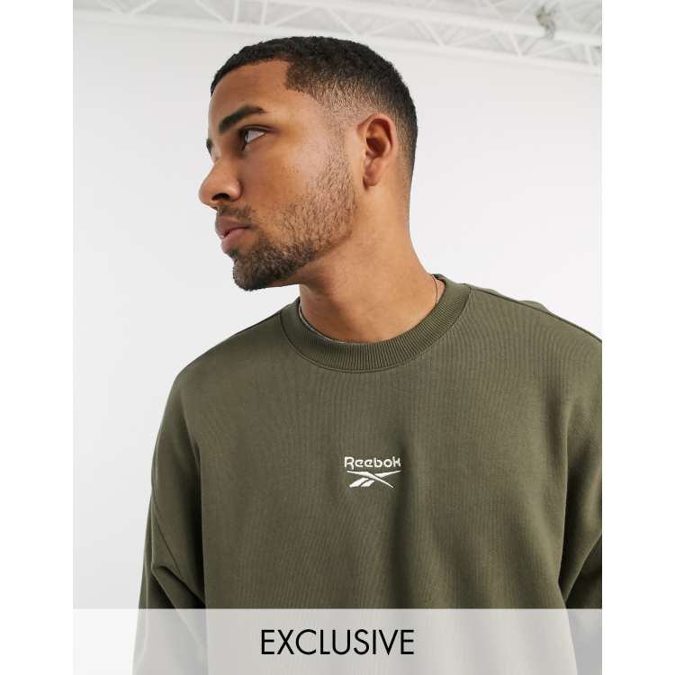 Reebok classic sweatshirt mens for clearance sale