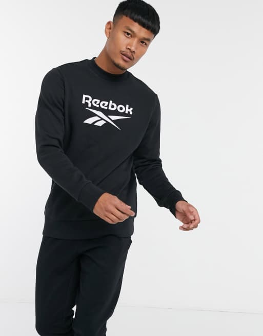 Reebok classic shop sweatshirt black