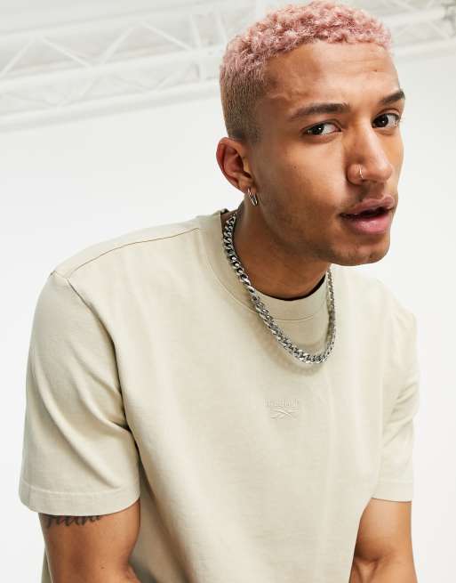 Reebok Classics - T-shirt i cremehvid - CREAM, 3 af 4