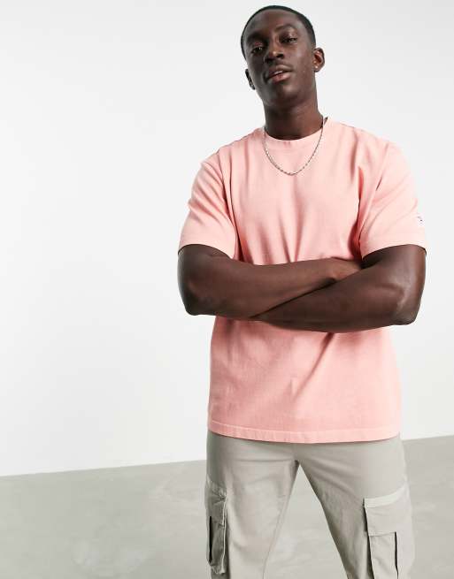 Reebok Classics - T-shirt in pastelroze - PINK