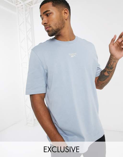 reebok t shirt blue