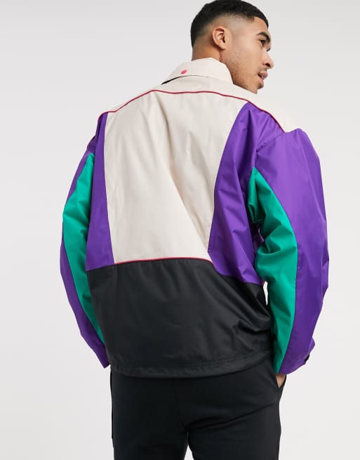 Reebok classic outlet jacket purple