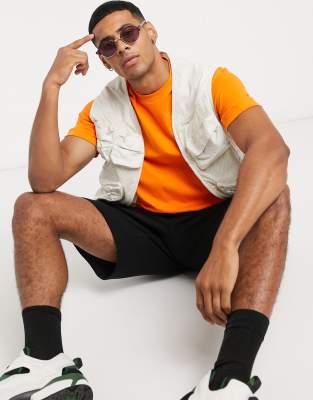 off white utility vest