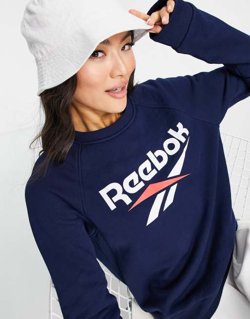 Reebok classics vector crew sweatshirt new arrivals