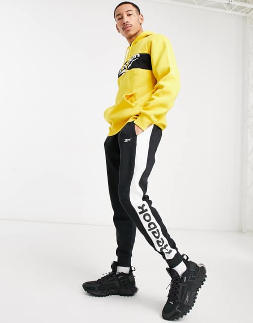 Yellow reebok sweatshirt hot sale