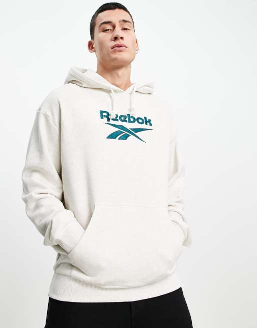 Reebok classic hoodie clearance white