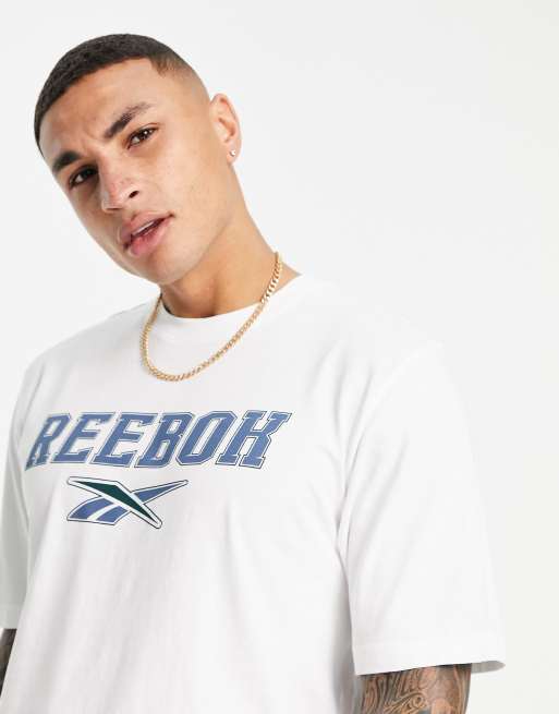 Reebok Classics vector print t shirt in white ASOS