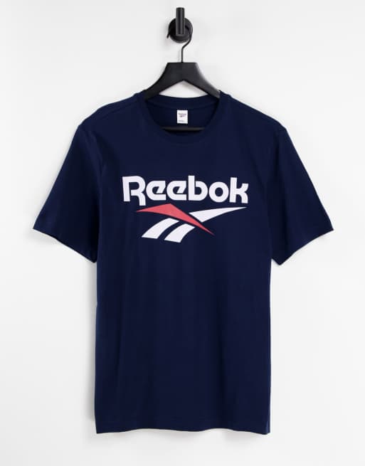 Reebok blue t store shirt