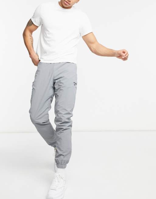 in track ASOS pants gray Reebok Classics | Vector