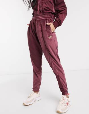 reebok velour tracksuit