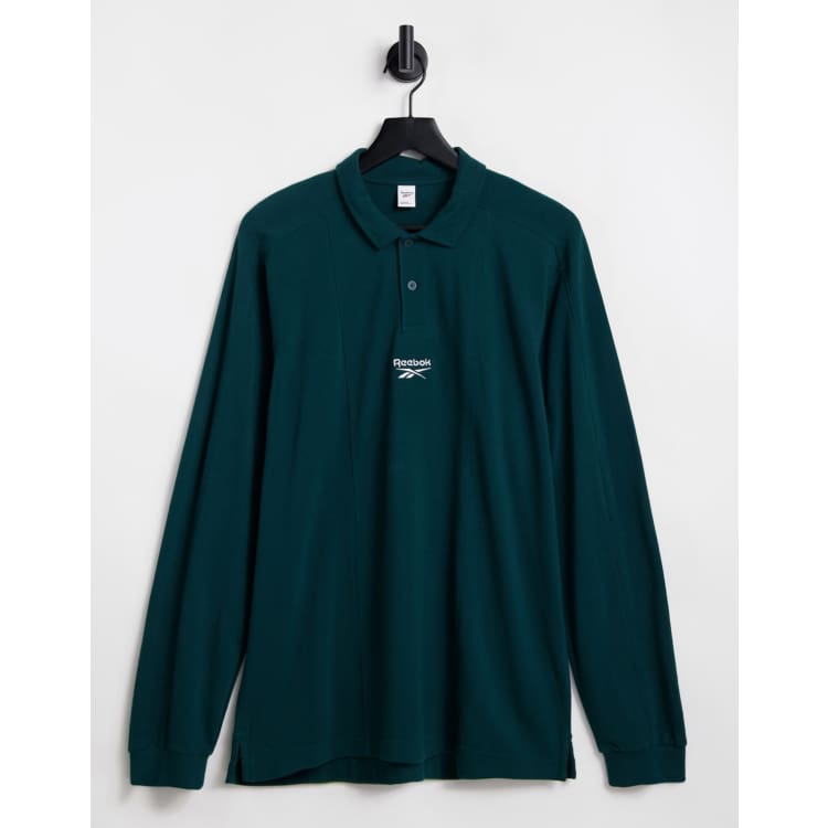 Reebok polo shirts clearance mens green