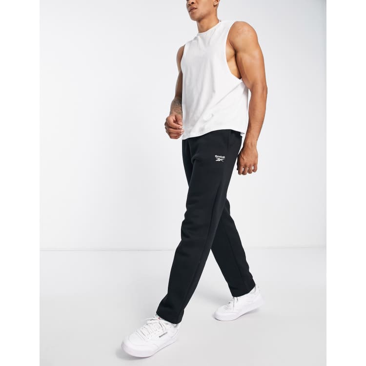 Reebok Classic cotton joggers black color