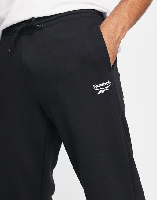 Reebok Classics Wardrobe Essentials straight sweatpants in black | ASOS