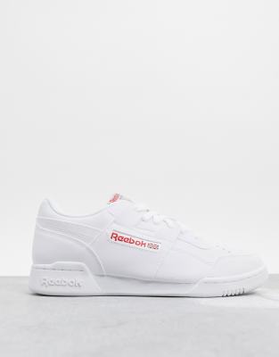 reebok workout plus all white