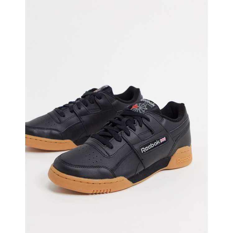 Reebok workout best sale low black gum