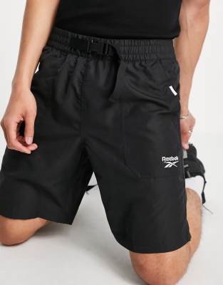 Reebok Reebok Classics woven shorts in black
