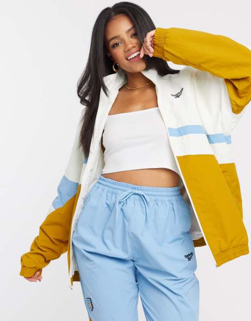 Reebok Classics x Gigi track jacket in chalf ASOS