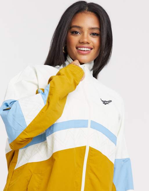 Reebok Classics x Gigi track jacket in chalf ASOS