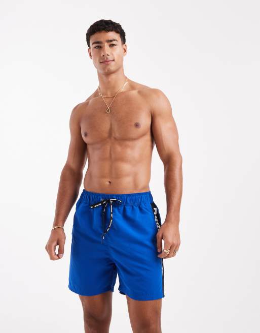Reebok Clayton swim shorts in blue