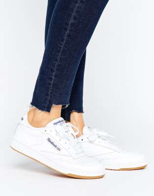 reebok club c 85 baskets avec semelle en caoutchouc