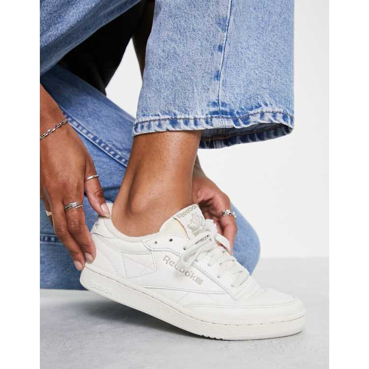 reebok club c 85 blanc cassé