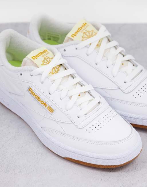 Reebok club 2025 c 85 dorée