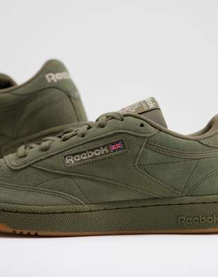 reebok club c 85 homme kaki