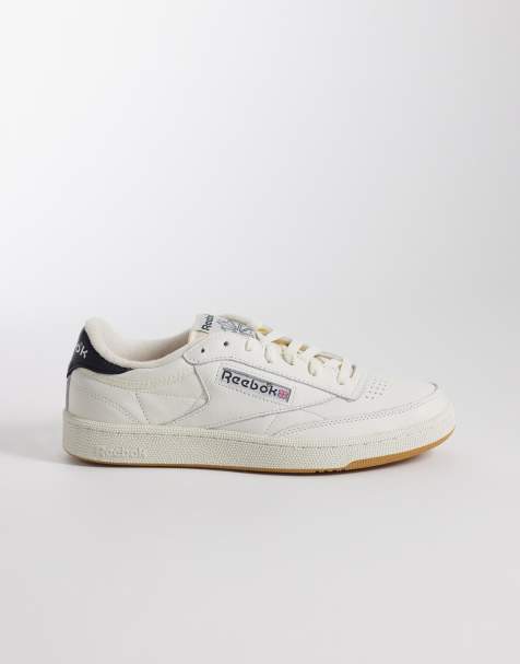Reebok - Club C 85 - Baskets vintage avec semelle en caoutchouc - Blanc cassé - view 1