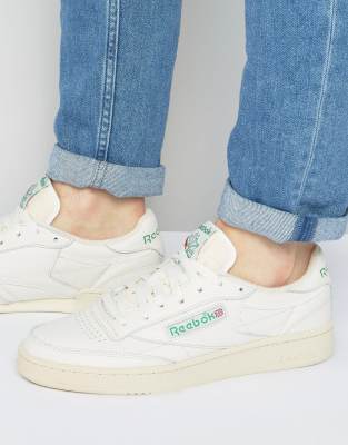 reebok baskets club c 85 vintage blanches