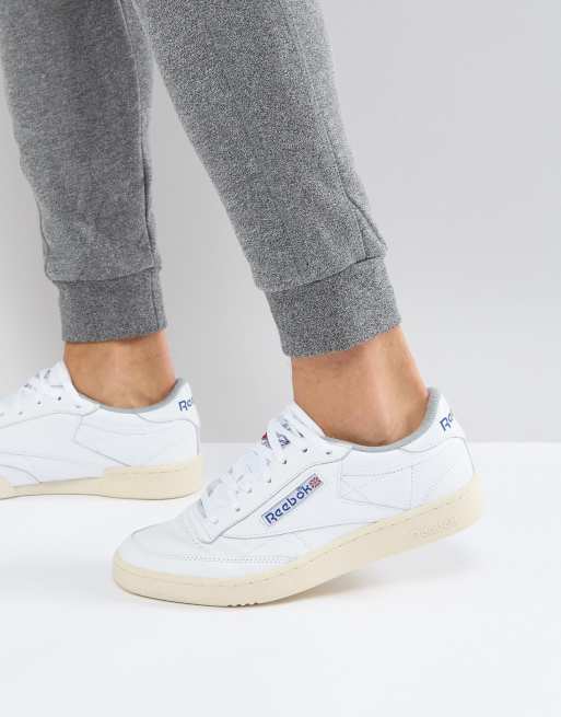 Reebok - Club C 85 - Baskets vintage - Blanc