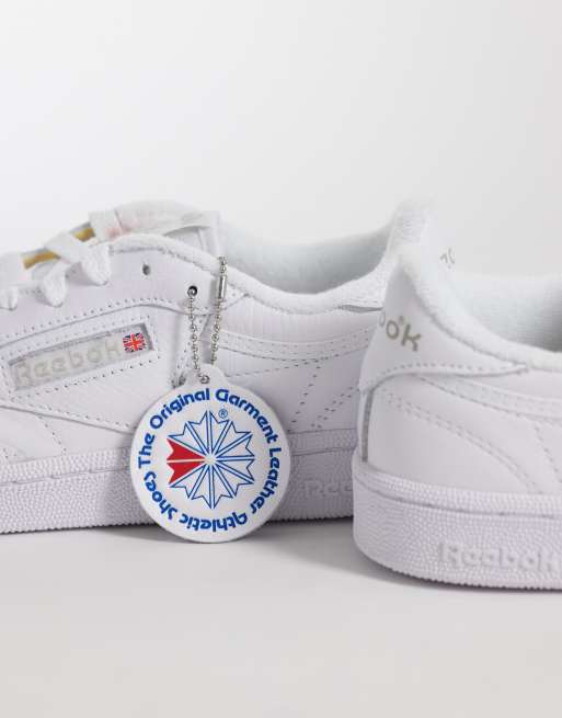 Reebok – Club C 85 – Białe damskie buty sportowe, 3 z 5