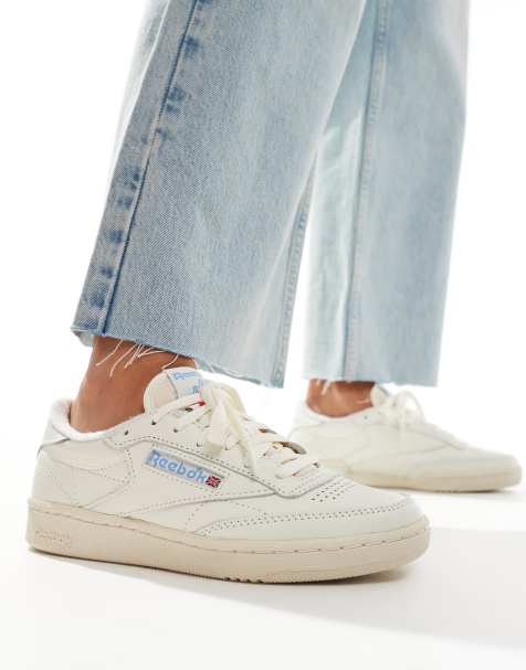 Reebok – Club C 85 – Buty sportowe w stylu vintage w kolorze złamanej bieli - view 1