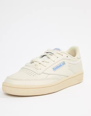 reebok club c 85 womens chalk