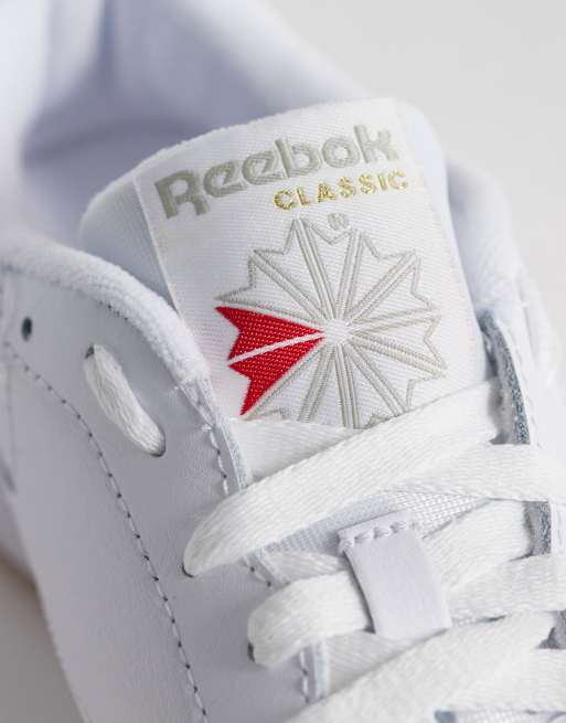 Reebok – Club C 85 – Damen-Sneaker in Weiß mit Gummisohle, 4 von 5