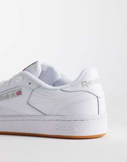 Reebok – Club C 85 – Damen-Sneaker in Weiß mit Gummisohle, 5 von 5