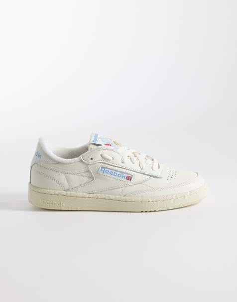 Reebok – Club C 85 – Damskie buty sportowe w stylu vintage w kolorze złamanej bieli - view 1