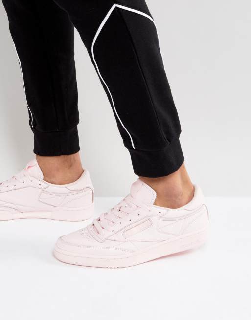 Reebok club c store 85 pale pink