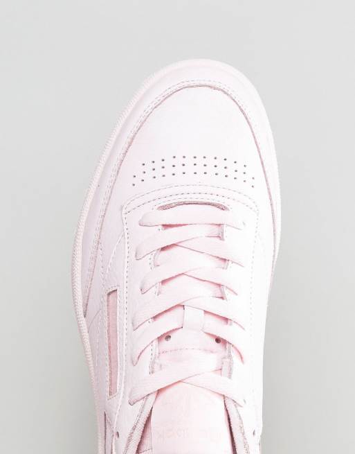 alineación Deformación logo Reebok Club C 85 Elm Sneakers In Pink BS5216 | ASOS