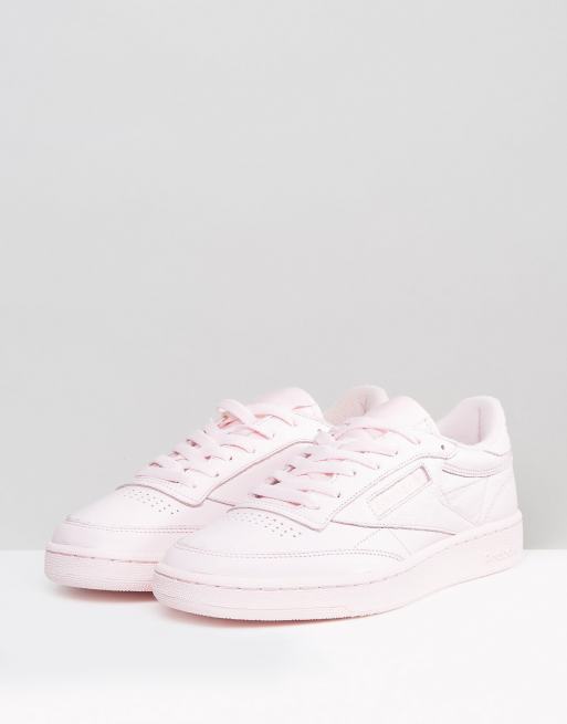 Reebok club c 85 mens clearance pink