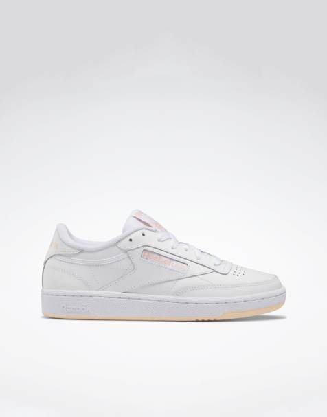 Reebok - Club C 85 - Hvide og ferskenfarvede sneakers - view 1