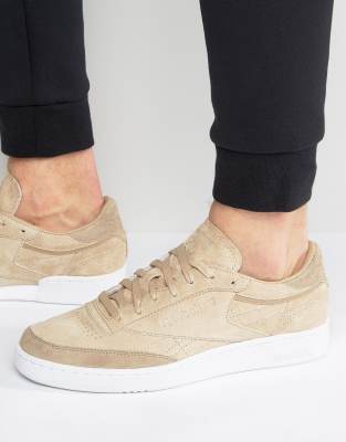 reebok club c beige