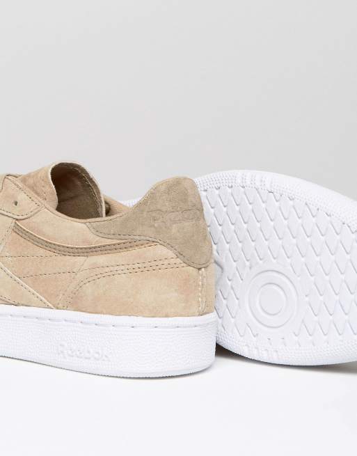 Reebok club c store femme beige