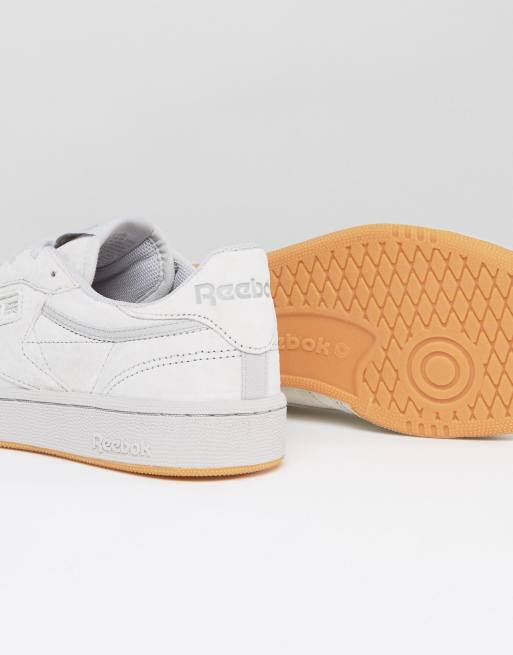 Reebok club c 85 cheap femme orange