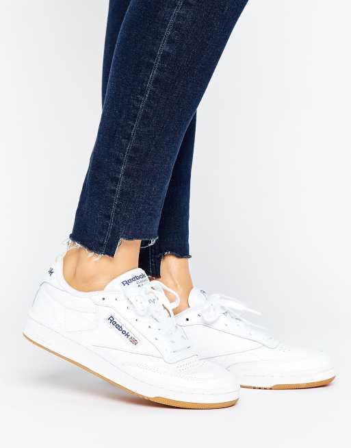 Reebok - Club C 85 - Scarpe da ginnastica con suola in gomma