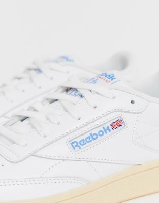 Reebok Club - C 85 - Sneakers bianche e blu | ASOS