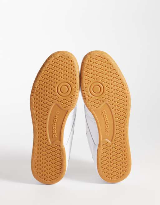 Reebok Club C 85 sneakers i vitt med gummisula, 5 av 5