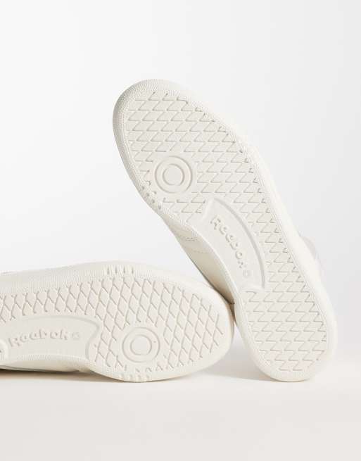 Reebok Club C 85 sneakers i vitt och lila, 5 av 5