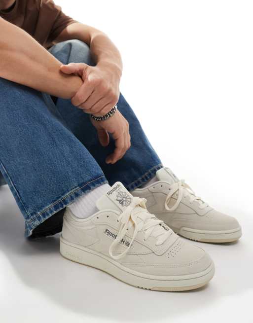 Reebok Club C 85 sneakers in off white