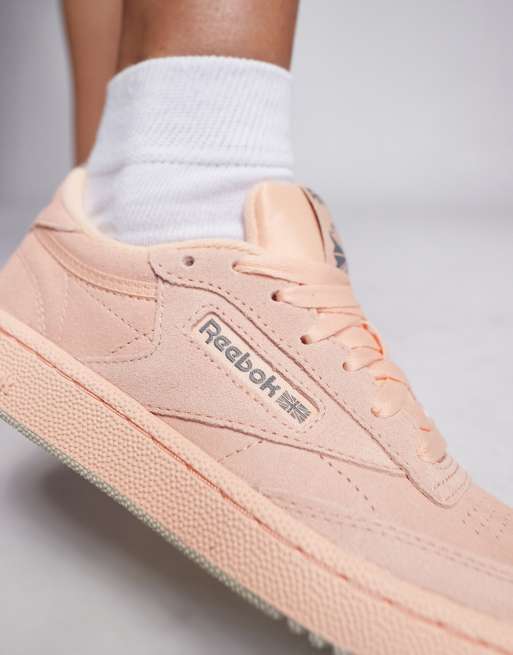 Peach reebok best sale