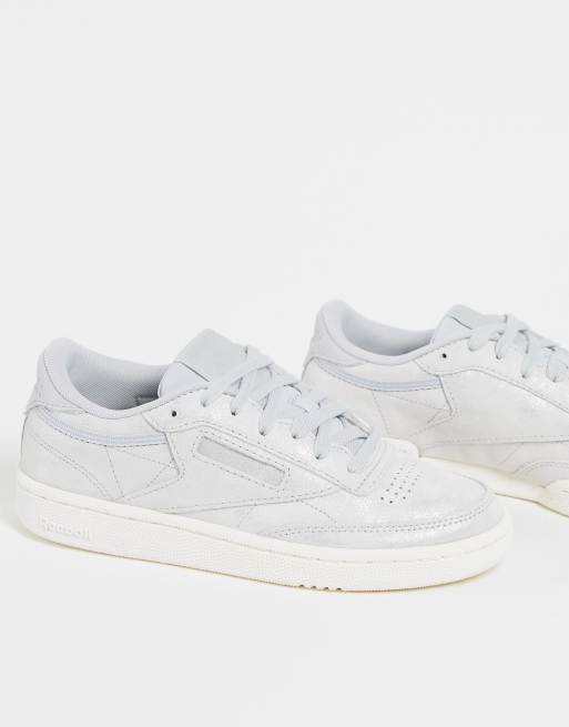 mitología Uganda parcialidad Reebok Club C 85 sneakers in washed gray | ASOS